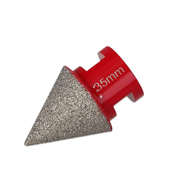 Frez diamentowy stożkowy 5mm-35mm M14 DRAUMET