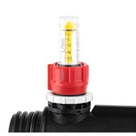 Dwa obiegi rozdzielacza ProCalida IN 1 1/2 , rozstaw 100 mm, G1 , rotametry 4÷20 l/min AFRISO