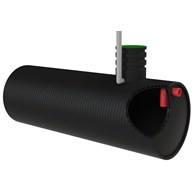 ZBIORNIKI NA DESZCZÓWKĘ - TRZYWARSTWOWE podziemene średnica wewnętrzna 1,2m
(wlot 110mm w nadstawce, nastawka strukturalna fi 600mm, h=500mm, filtr do deszczówki, wylot 110mm)