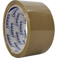Taśma pakowa BRĄZOWA SMART 48mm x 50 m ( klej SOLVENT ) HERMES