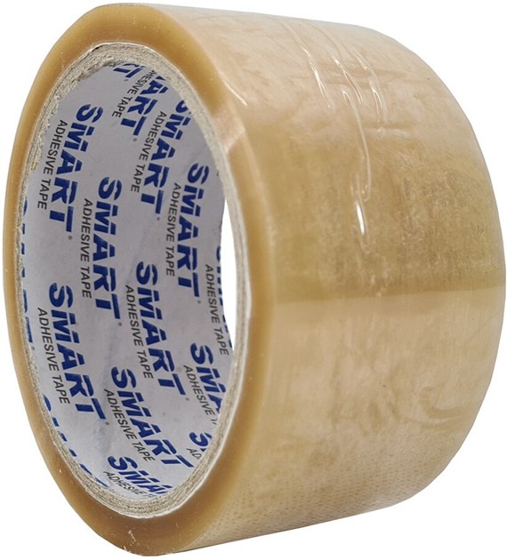Taśma pakowa BEZBARWNA SMART 48mm x 50 m ( klej SOLVENT ) HERMES