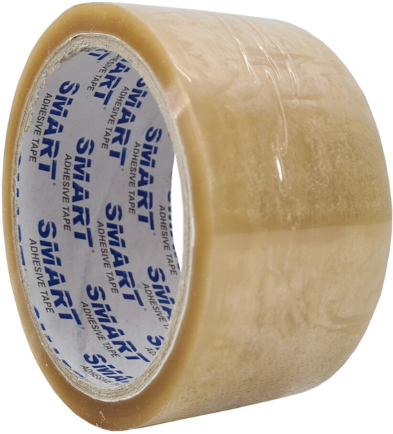 Taśma pakowa BEZBARWNA SMART 48mm x 50 m ( klej SOLVENT ) HERMES