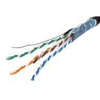 Kabel teleinformatyczny securityNET F/UTP kat.6A PE zewętrzny żelowany SEC6AFTPG SECURITYNET