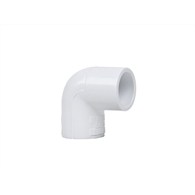 Kolano do systemów klejonych PVC-U zimna woda 90'C 1/2  ( DN15 ) KW/KW USTM