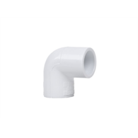 Kolano do systemów klejonych PVC-U zimna woda 90'C 1/2  ( DN15 ) KW/KW USTM