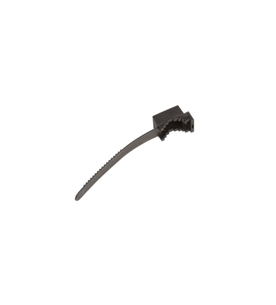 Uchwyt paskowy 12mm 80mm czarny UV UP-30 12.12  ( opakowanie 100 sztuk ) ELEKTRO-PLAST