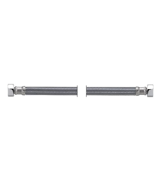 Wąż elastyczny przyłączeniowy w oplocie nylonowym 3/8 x 1/2 GW/GW 800mm KARBO TUCAI