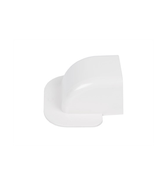 Narożnik przyścienny, maskownica, wpust boczny 90X65 BIAŁE 0909CM-W ARTIPLASTIC