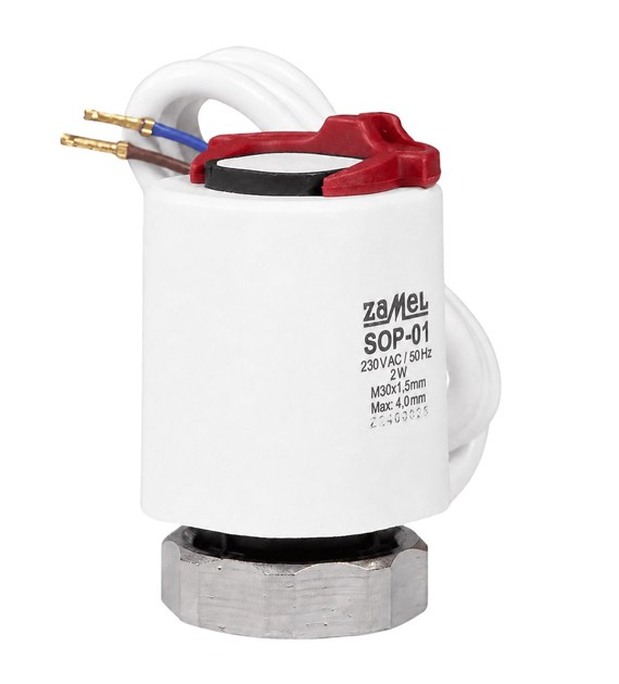 ARKA Siłownik termoelektryczny 230V NC, M30x1,5 ZAMEL