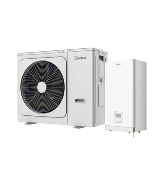 Pompa ciepła JZ MHA-V8W/D2N8-B2 + JW HBT-A100  M-Thermal MIDEA