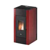 Piecyk na pellet Cadel Cristal Plus 9kW BIAŁY WENTOR ( nadmuch do kilku pomieszczeń )
