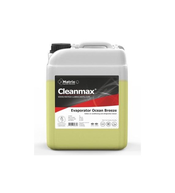 Cleanmax Ocean Breeze 5L Matrix
do czyszczenia jednostek wewnętrznych klimatyzacji, filtrów powietrza, skraplaczy, parowników, kanałów klimatyzacyjnych oraz innych powierzchni i urządzeń przemysłowych