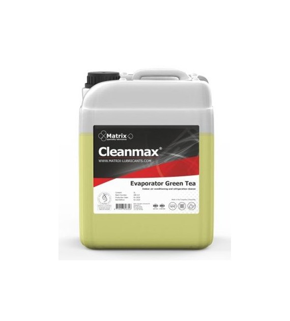 Cleanmax Green Tea 5L Matrix
do czyszczenia jednostek wewnętrznych klimatyzacji, filtrów powietrza, skraplaczy, parowników, kanałów klimatyzacyjnych oraz innych powierzchni i urządzeń przemysłowych
