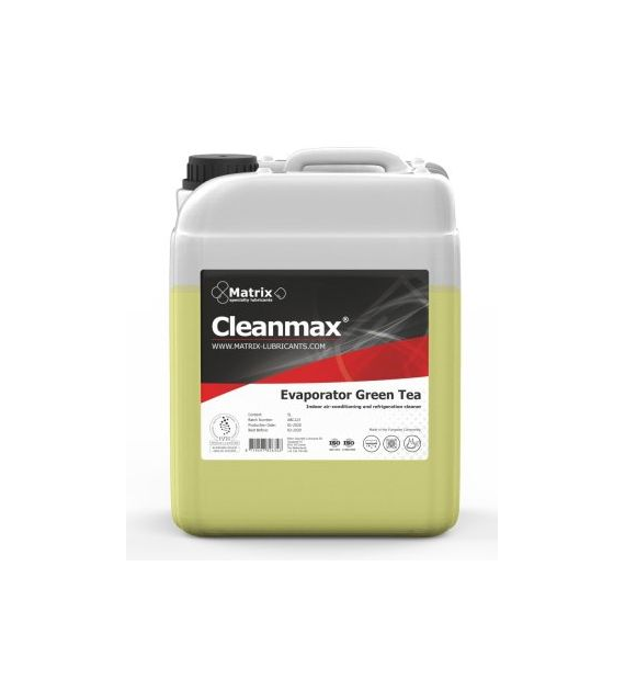 Cleanmax Green Tea 5L Matrix
do czyszczenia jednostek wewnętrznych klimatyzacji, filtrów powietrza, skraplaczy, parowników, kanałów klimatyzacyjnych oraz innych powierzchni i urządzeń przemysłowych