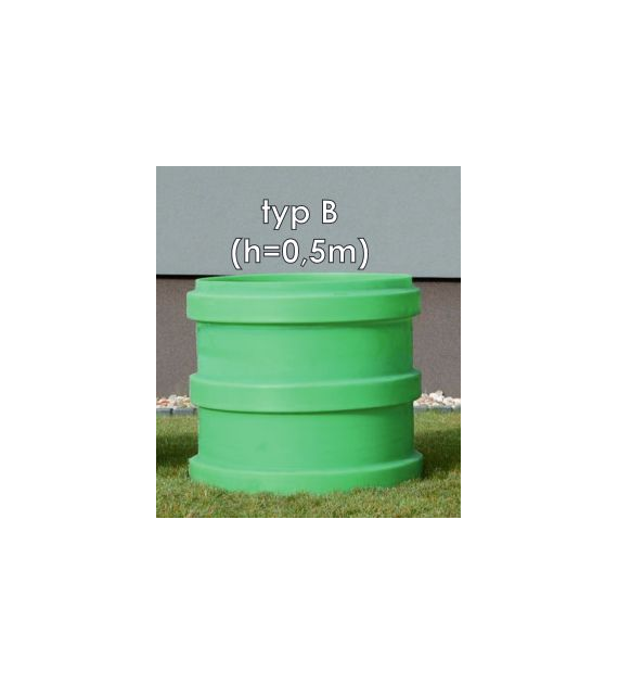 Nadbudowa do szamb i oczyszczalni typu ZBB H-100cm HDPE R WOBET-HYDRET