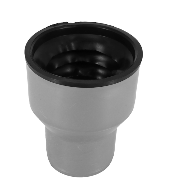 Traper PVC 75 z uszczelką SZARY