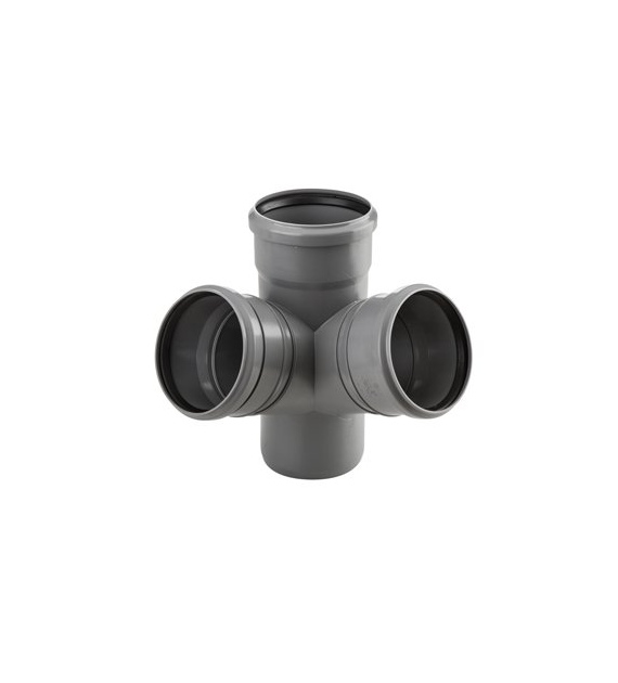 Czwórnik HT dwupłaszczyznowy 110x110x110x110/67 popiel sanitarny