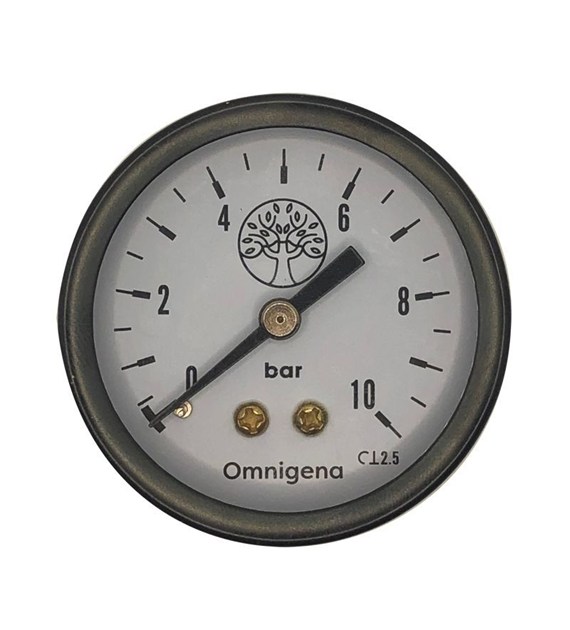 Manometr R 50 1/4 TYLNY 0-10 bar OMNIGENA