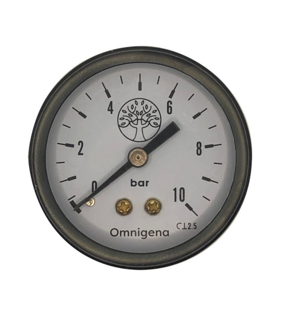 Manometr R 50 1/4 TYLNY 0-10 bar OMNIGENA