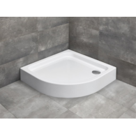 Siros A Compact 90x90 Rozmiar 900x900x170 Kolor profili white Wariant szkła  Grubość szkła  RADAWAY