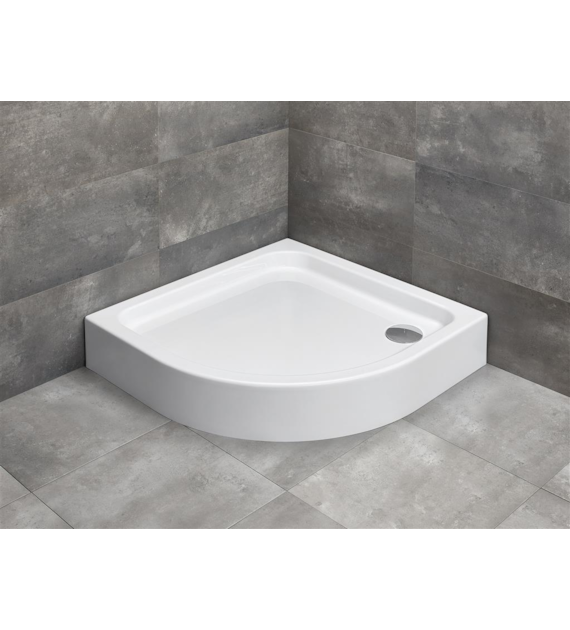 Siros A Compact 90x90 Rozmiar 900x900x170 Kolor profili white Wariant szkła  Grubość szkła  RADAWAY