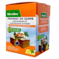 Saszetki biologiczne do szamb BROS MICROBEC 18x25G