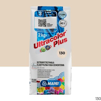 Fuga elastyczna Mapei Ultracolor Plus 130 jaśminowa 2 kg