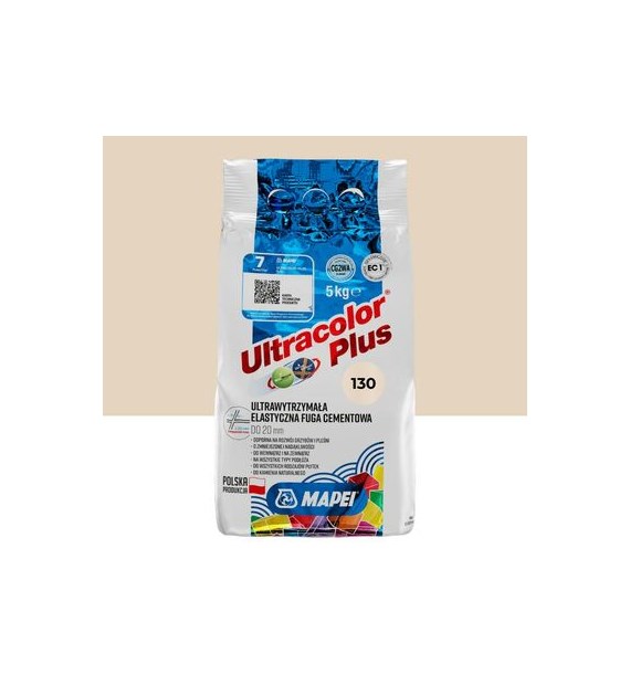 Fuga elastyczna Mapei Ultracolor Plus 130 jaśminowa 5 kg