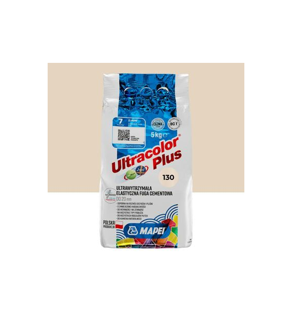 Fuga elastyczna Mapei Ultracolor Plus 130 jaśminowa 5 kg