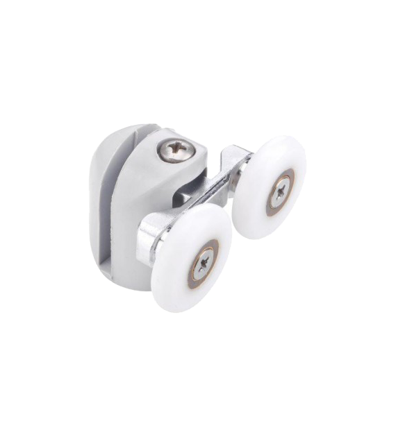 ROLKA GÓRNA PODWÓJNA DO KABIN VITORIA 23 MM SZARA INVENA
