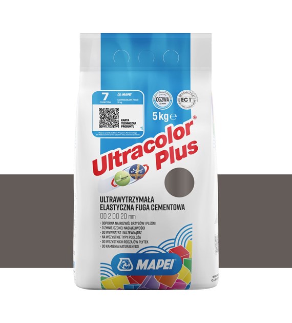 Fuga elastyczna Mapei Ultracolor Plus 114 antracyt 5 kg