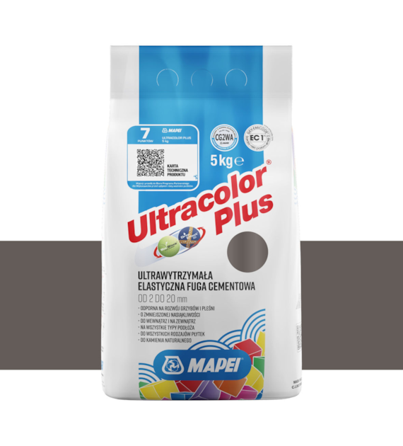 Fuga elastyczna Mapei Ultracolor Plus 114 antracyt 5 kg