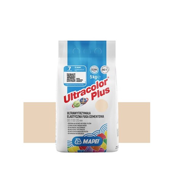 Fuga MAPEI UltraColor (131)  WANILIA 5kg