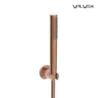 Zestaw natryskowy punktowy ROUND Satin Copper VALVEX