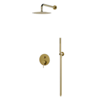 Zestaw podtynkowy natryskowy CANNOLI Brushed Gold 2424940-BAPV