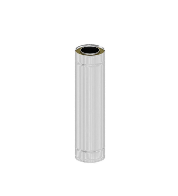 Rura prosta izolowana RICOM ENERGY stal nierdzewna 180, długość 460 mm