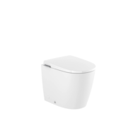 Miska WC ceramiczna stojąca ROCA AVANT ze zintegrowanym zbiornikiem In-Tank (wewnętrzne podłączenie wody) 38.5 x 56.5 cm A80336MS0W