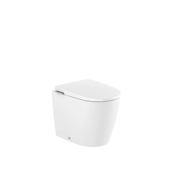 Miska WC ceramiczna stojąca ROCA AVANT ze zintegrowanym zbiornikiem In-Tank (wewnętrzne podłączenie wody) 38.5 x 56.5 cm A80336MS0W