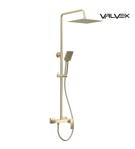 Kolumna prysznicowa ARS BRUSHED GOLD VALVEX