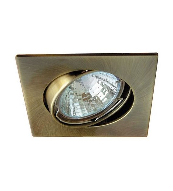 Candellux UO-12 GAB 2228240 oczko lampa wpuszczana downlight MR16 patyna