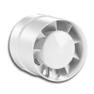 Wentylator kanałowy fi 125 mm, standard, biały INTRO VENTIKA