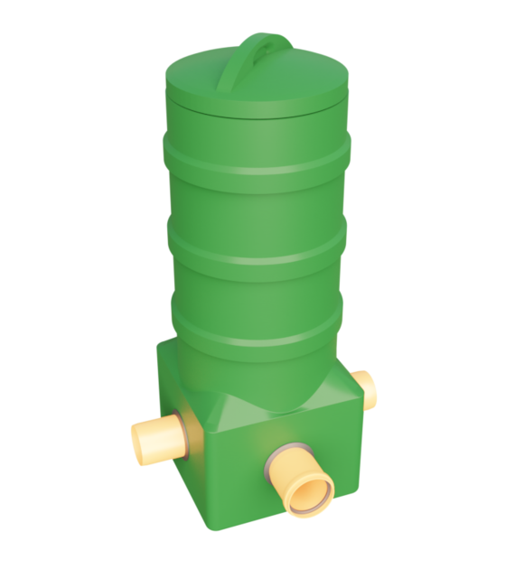 Studnia drenażowa SR-3 h-1m HDPE R (pusta) WOBET-HYDRET