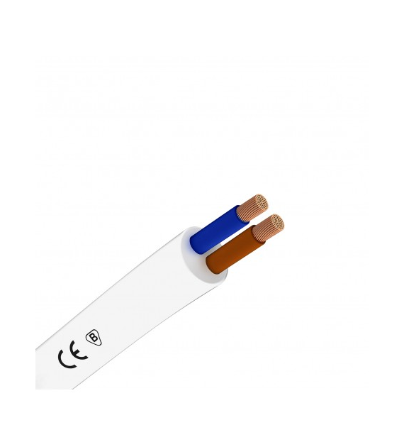 Przewód elektryczny okrągły OWY 2x2.5 mm2 H05VV-F 300/500V