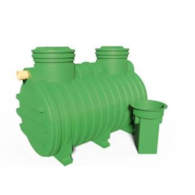 Osadnik 2 m3 HDPE R 1-kom. + filtr- do oczyszczalni drenażowej do 4 osób