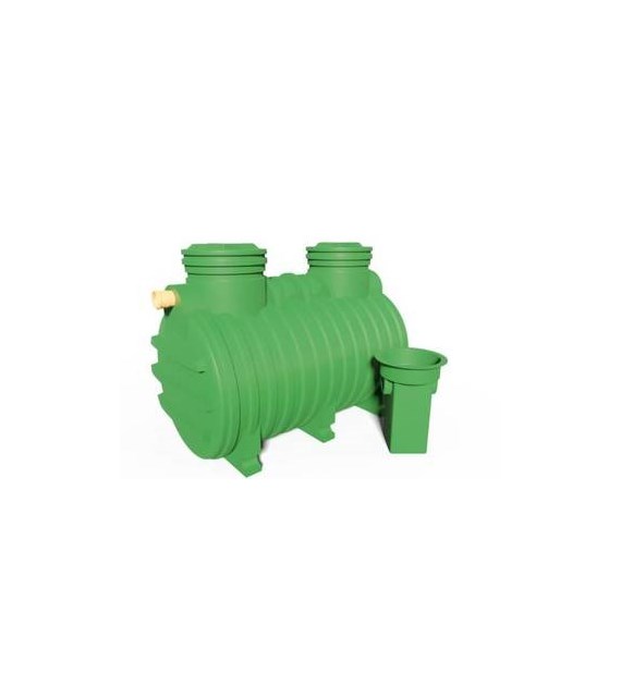 Osadnik 2 m3 HDPE R 1-kom. + filtr- do oczyszczalni drenażowej do 4 osób