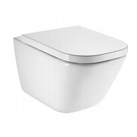 GAP SQUARE Miska WC podwieszana Rimless 54 cm ROCA