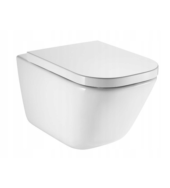 GAP SQUARE Miska WC podwieszana Rimless 54 cm ROCA