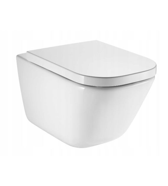 GAP SQUARE Miska WC podwieszana Rimless 54 cm ROCA