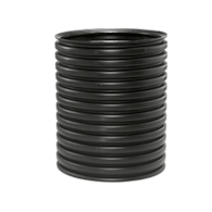 Rura PP trzonowa/wznosząca DN/ID 1000x2400mm SN2, korugowana bezkielichowa, kolor czarny (Tegra 1000) WAVIN