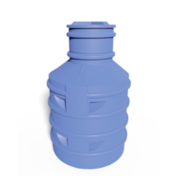 Przepompownia P100/1,9 HDPE R (bez pompy)- H= 1,9m, D= 1,0m WOBET-HYDRET